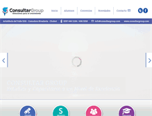 Tablet Screenshot of consultargroup.com